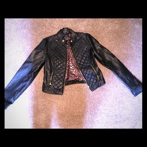 Bebe Vegan Leather Jacket